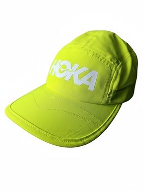 HOKA Neon Yellow Lightweight Running Cap